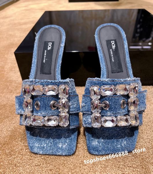 

luxury brands slippers women rhinestone letters summer flat heels slippers 2023 outdoor trend ladies slides glitter female beach sandals dg, Black