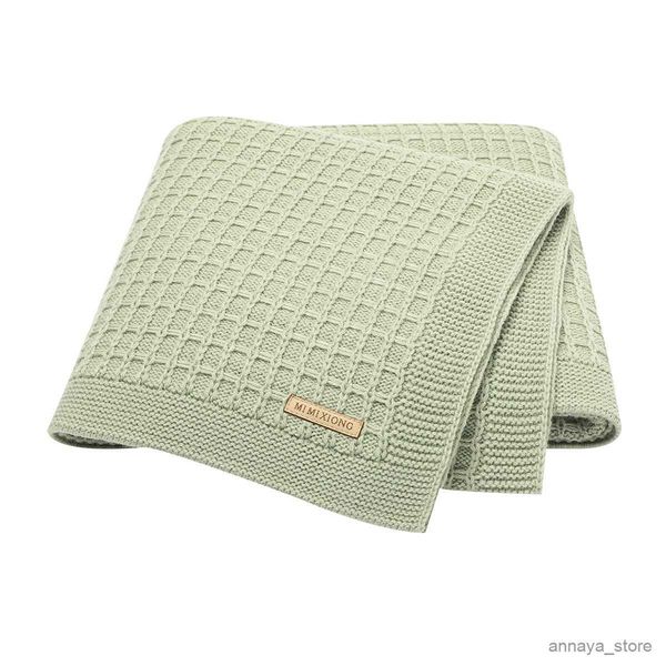 

blankets baby blankets super soft newborn netural knitted stroller swaddle wrap receiving quilt lightweight toddler infant boy girl cover r2