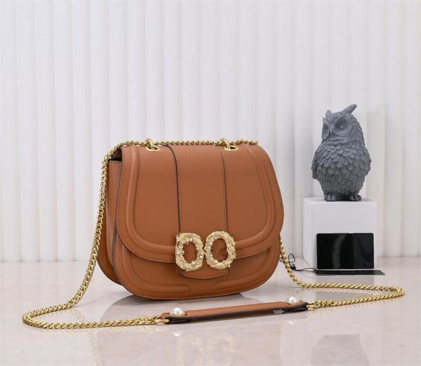 

5a quality woman handbag designer bag shoulder bags leather lady handbags gold chain messenger bag fashion purse fashion