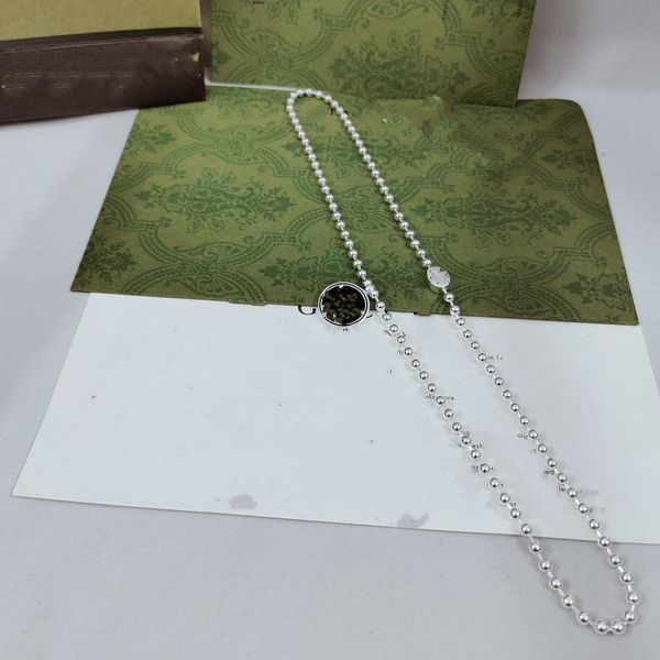 

various vintage geometric pendants necklaces ggs men women designer cuban personality neckwear jewelry luxury g necklace ucci gift ag11d, Silver