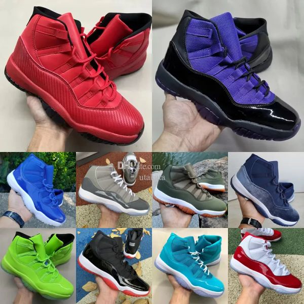 

ell basketball shoes jumpman 11 mens women hyper royal cherry bred cool grey pure violet concord gamma bule black animal instinct sports