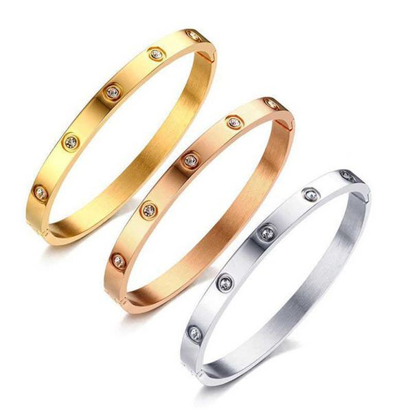 

original designer korean fashion versatile carti full diamond bracelet women's opening extremely simple wind net red same style, Black
