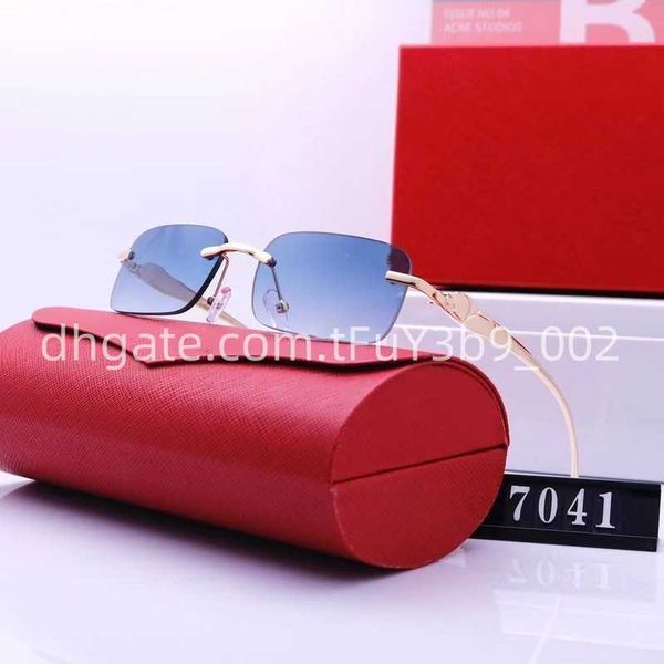 

glasses mens gradient sun glasses luxury eyeglass full frame glasses eyeglasses fashion simple big frame uv400 show luxury sunglass 96en, Blue