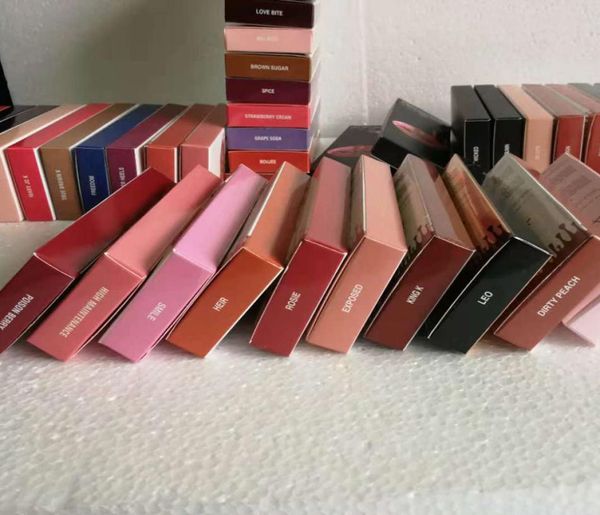 

makeup lip kit matte lip gloss 38 colors matte velvet liquid lipstick lip liner cosmetic dhl 0034472217