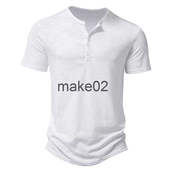 

men's plus tees polos new summer t shirt men fashion henley collar white tshirt mens short sleeve casual slim tees solid color tshirt, Black;brown