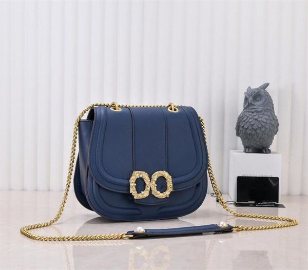 

5a quality woman handbag designer bag shoulder bags leather lady handbags gold chain messenger bag fashion purse wholesale