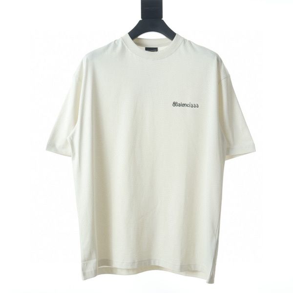 

men's plus tees & polos round neck embroidered and printed polar style summer wear with street pure cotton 22d4, Black;brown