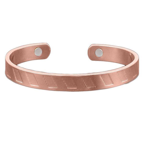 

selling funds kaikou carti euro health bracelet rose gold women's copper jewelry magnetic therapy jewelry with logo, Black