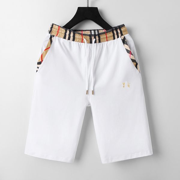 

fashion polarmens shorts polar style summer wear with beach out of the street pure cotton lycra short ummer men's shorts #03, White;black