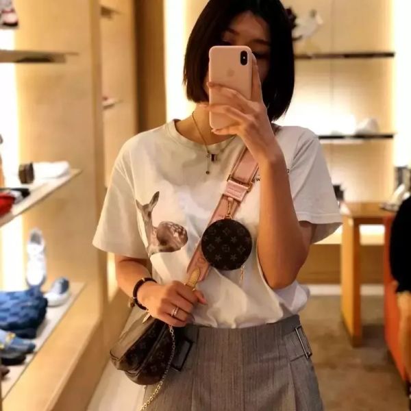 

designer woman handbags bags multi pochette accessoires luxury wallet designer purses crossbody shoulder bag clutch3 piece sets old flower f