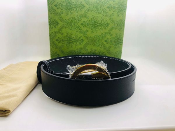 

luxury quality real cowhide belt brass stainless steel gold plated buckle 20mm 28mm 30mm 40mm designer belt for men and women with box 0006, Black;brown