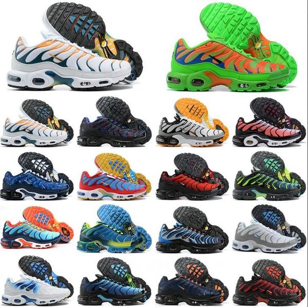 

classic tn mens tns running shoes university red blue triple white black metallic pewter chaussures requin sneakers breathable mesh irs plus
