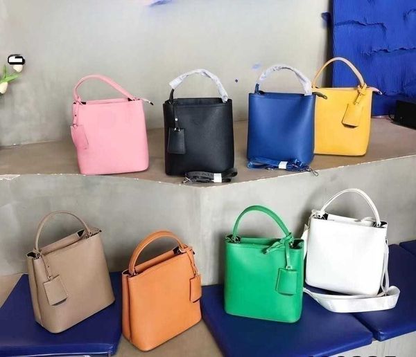 

suitcase and bag dinner p family leather mini bucket 2023 new versatile cross pattern portable one shoulder slanting small women's fash