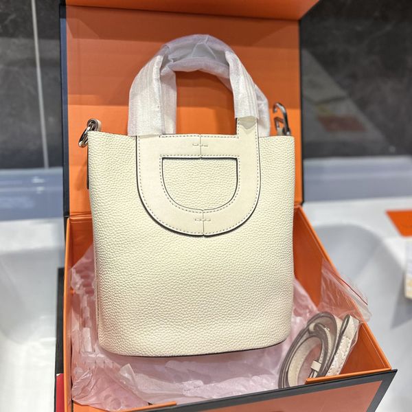 

pig nose basket bag lady totes calfskin genuine leather handbag purse shoulder crossbody bags fashion letter inside canvas organizer pocket