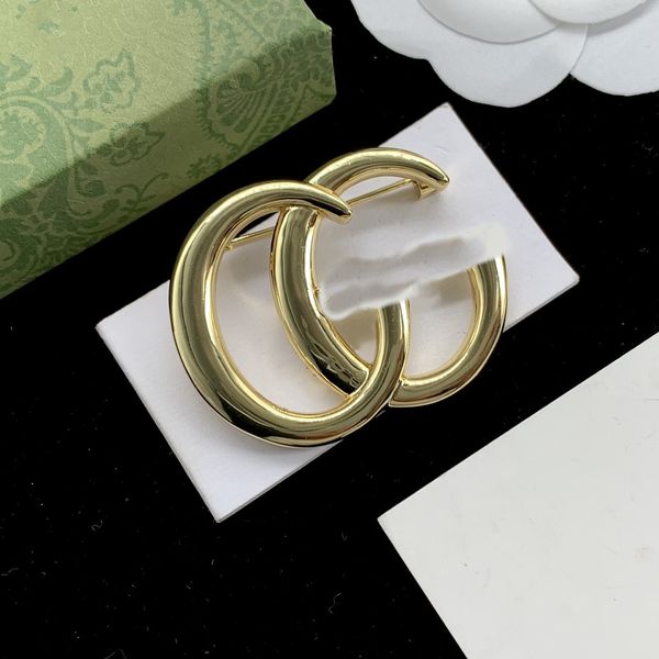 

2023 designer jewelry brand designer pins brooches rhinestone brooch jewelry luxury goods high quality, Silver