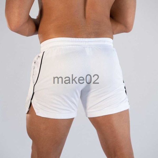 

men's shorts new tide professional bodybuilding comfortable shorts quicklydry breathable sports shorts asian size fitness mens pants x0, White;black