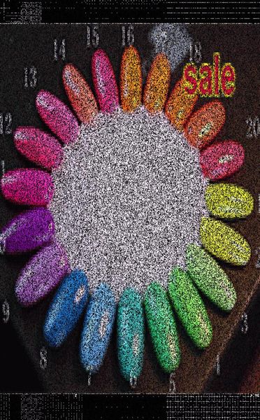 

whole 40 bottles candies color fluorescent luminous neon glow in dark varnish bk nail art polish designer ade37352512