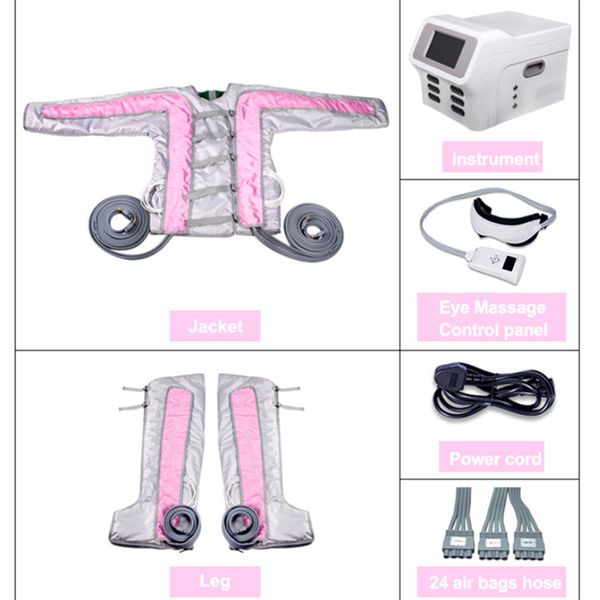 

2023 salon want 3 in 1 pressotherapy lymphatic drainage massage machine