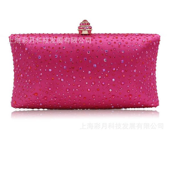 

colorful moon fashion drill hand holding evening bag annual party hand holding banquet bag wedding bride dress women's bag a124