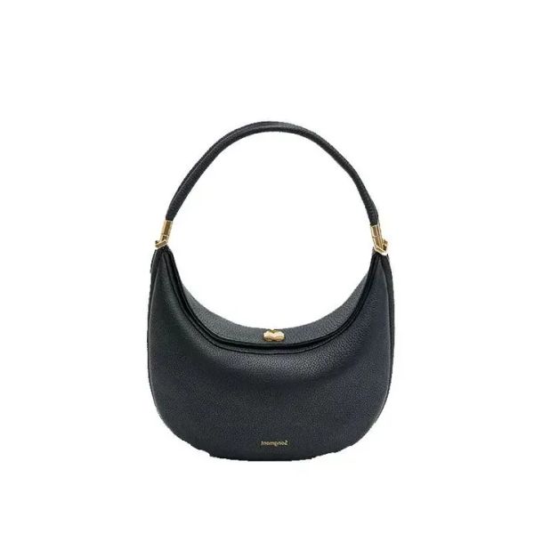 

songmont luna bag luxury designer underarm hobo shoulder bag half moon leather purse clutch bags handbag crossbodydd