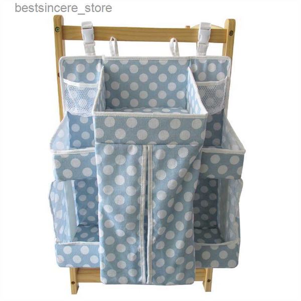 

portable crib organizer baby bed hanging bag for infant essentials diaper storage cradle bag bedding set diaper bags l230522