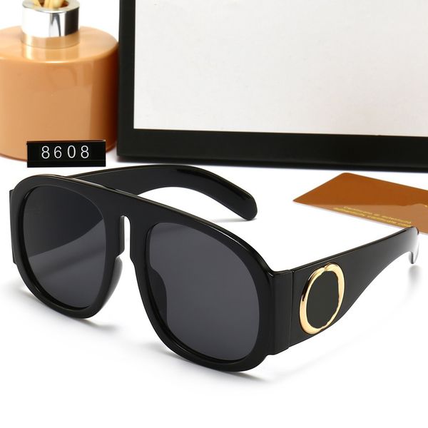

2023classic fashion sunglasses for men and women luxury designer glasses pilot sunglasses uv resistant glasses, White;black
