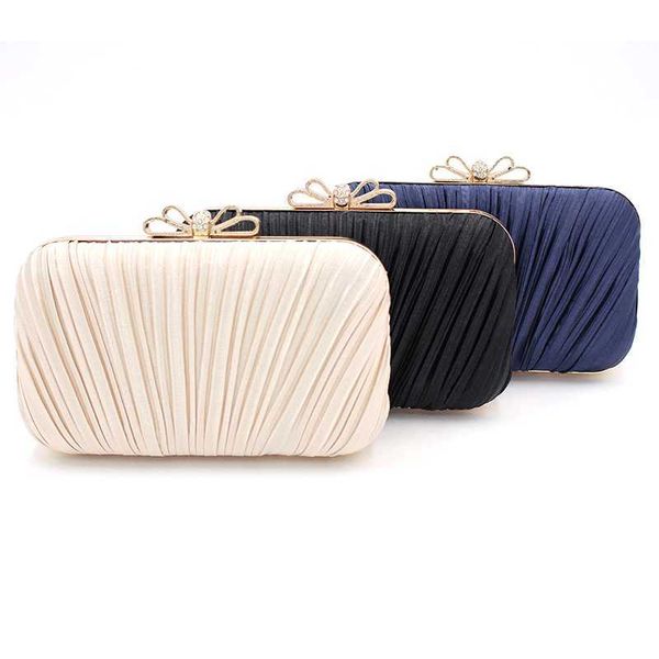 

pleated hand held dinner bag new banquet bag ladies' evening dress bag