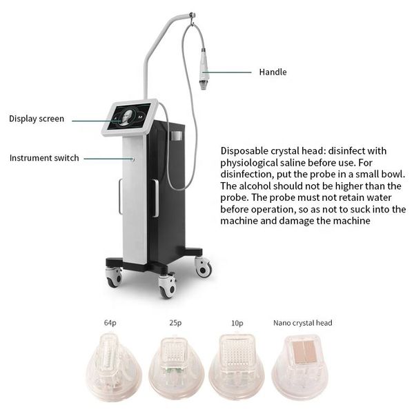 

vertical microneedle fractional rf machine radio frequency micro needling machine for scar removal skin care