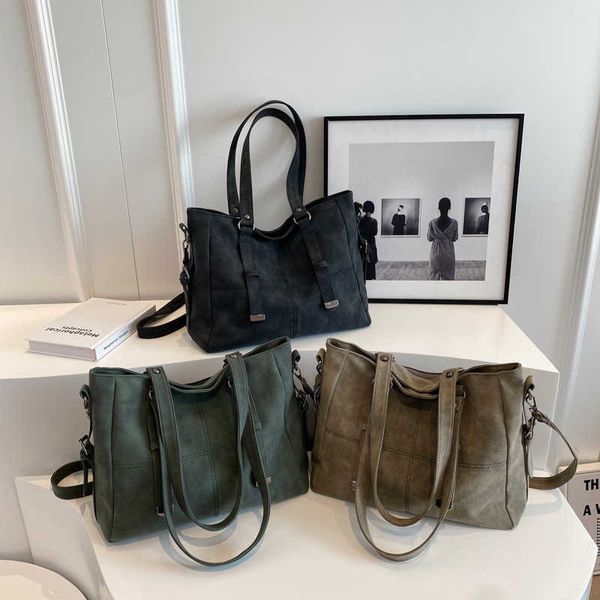 

women's bag casual large capacity tote bag trendy one shoulder crossbody bag commuting bag