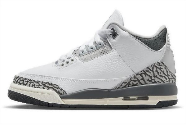 

shoes casual 3 3s hide n sneak mens cement grey dx6665-100 womens men trainers sports sneakers