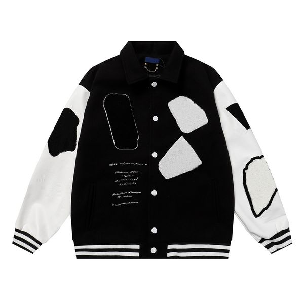 

designer men's jacket coats fashion luxury classic autumn winter color letters a variety of style brand high-end casual hip hop streetw, Black;brown