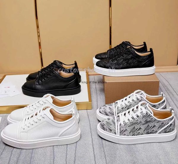 

designer sneakers spikes rivets casual shoes suede men women leather sneaker fashion platform shoe size 35-46, Black