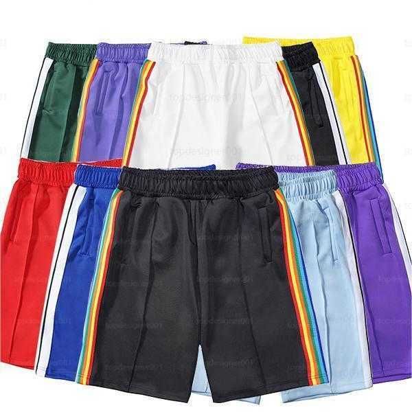 

mens womens shorts designers palms short pants letter printing strip webbing casual five-point clothes summer beach clothing, Black