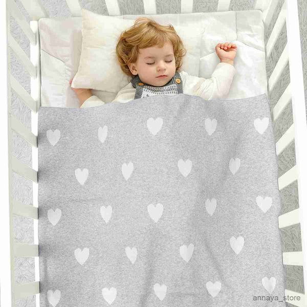 

blankets swaddle wrap newborn blanket summer stroller bath towel for infant from months knitted bedding children's room throw cover r23