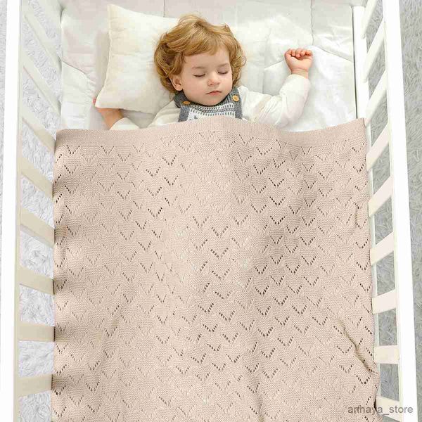 

blankets baby blankets newborn girls room cotton mutiple stroller infant birth bedding boy clothes throw kid knitted fabric wrap r230625