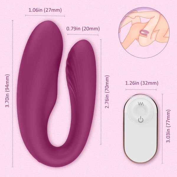 

amzing toy hande rct couple resonance remote control female device