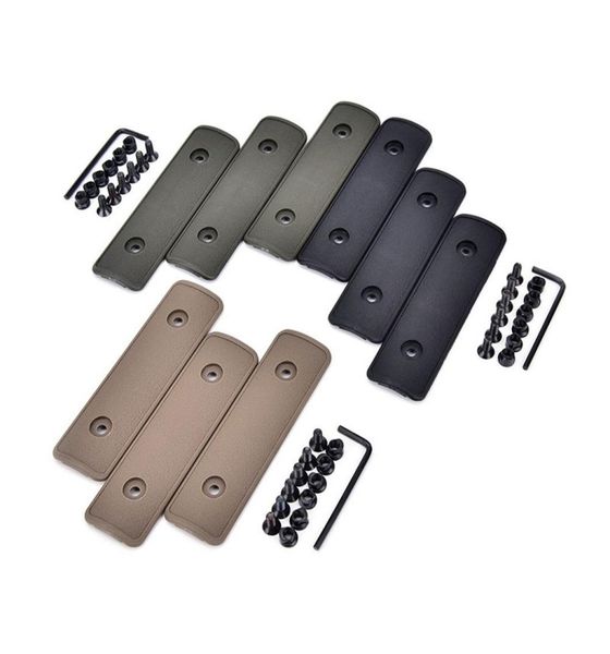 

3pcsset 4quot keymod rail panel section handguard cover protectors polymer f006048460439
