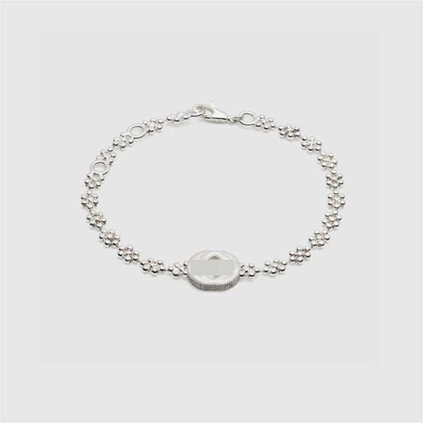 

2023 gujia double sterling silver worn fashion trend men's and women's g family bracelet valentine's day gift, Black