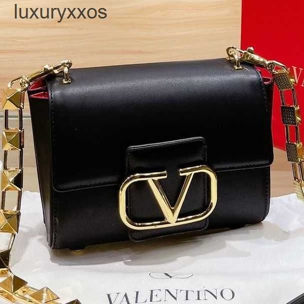 

women's valention designer bag single bags large handheld shoulder crossbody chain rivet light luxury fashion versatile small square si