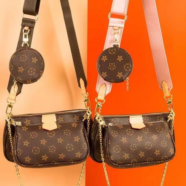 

three-in-one mahjong 2023 presbyopia one-shoulder diagonal ladies chain three-piece mother-in-law bag