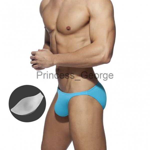 

men's swimwear men trunks solid color swim bikini surf triangle board shorts trunks briefs boxers summer swimwear panties underwear x06