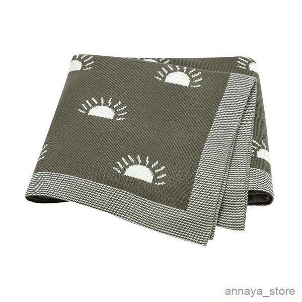 

blankets baby blankets super soft newborn boys girls knitted stroller nursery swaddle wrap sleep cover for stroller bassinet 90*70cm r230625