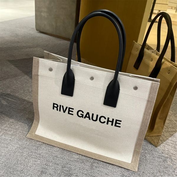 

23 new summer designer bag women rive gauche tote bags hand-woven 3az8 beach travel handbag lulu backpack luxury crossbody shopping wallet p