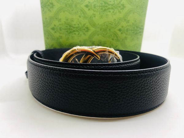 

luxury quality real cowhide belt brass stainless steel gold plated buckle 20mm 28mm 30mm 40mm designer belt for men and women with box 023, Black;brown