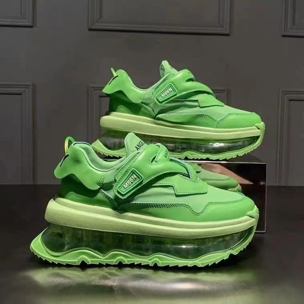 

boot's aircushioned sneakers green luxury women shoes damping running comfy platform brand designer for 230625, Black