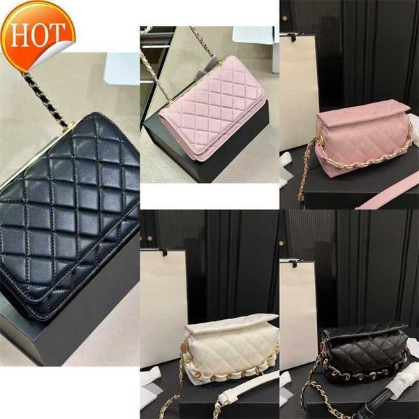 

brand channel bag designer bags handbag messenger bags envelope bag tote 2023 new fashion texture chain leather multifunctional portable sho