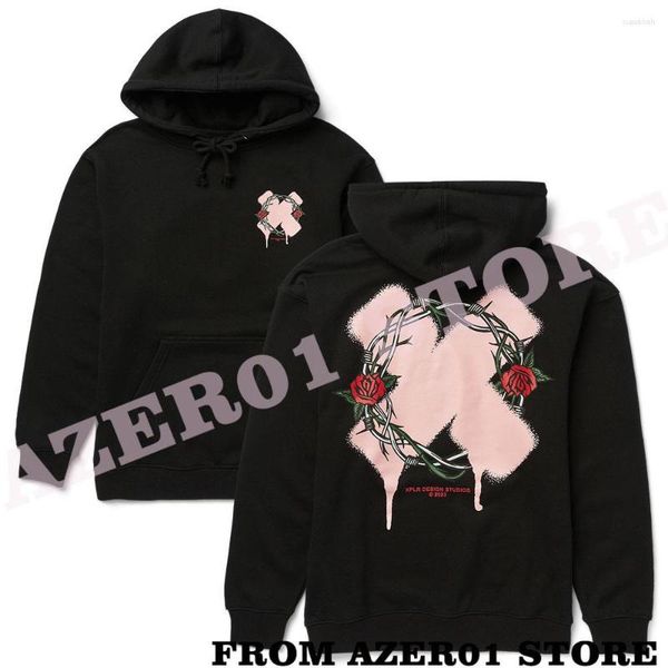 

men's hoodies xplr thorn merch winter men/women hooded sweatshirt logo colby brock sam cosplay long sleeve, Black