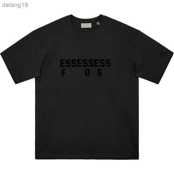 

mens tshirts designer shirts essent t shirt street casual essentail tshirt loose men women summer luxury shorts essen tshirts chest print t, White;black