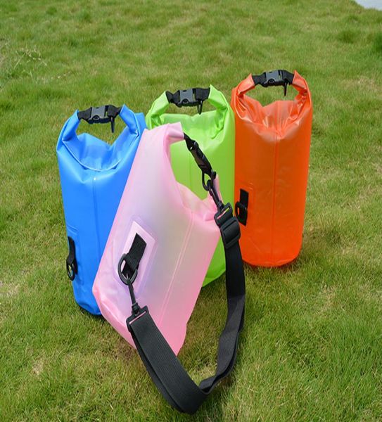 

whole 5l durable dry bag outdoor waterproof bags folding portable bucket bag drifting rowing boat 2889925