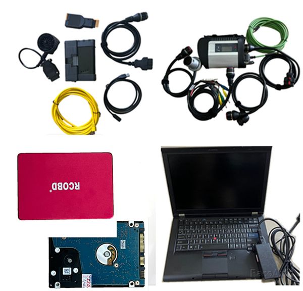 

v06/2023 software ssd in lapt410 plus wifi mb star c4 sd connect and icom a2 for bmw obd2 diagnosis programming tool